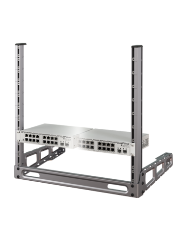 Kit de montare Ã®n rack de 19' a doua CSS318-16G-2S+IN - MikroTik RMK-2x10/19