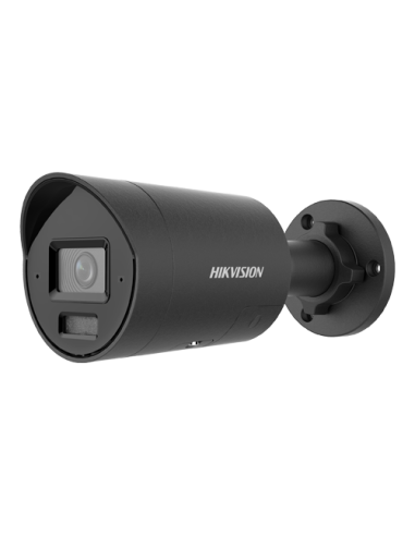 Camera IP 4MP, lentila 2.8mm, IR 40m, WL 40m ColorVu3, Audio, Alarma Audio+Strobo, NEAGRA - HIKVISION DS-2CD2047G3-LI2UY-SL