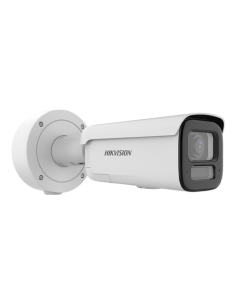 Camera IP 4MP, lentila VF 2.8-12mm, IR 60m, WL 60m ColorVu3, Audio, Alarma Audio+Strobo, IK10 - HIKVISION DS-2CD2647G3-LIZS2UY