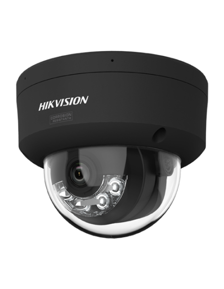 Camera IP 4MP, lentila 2.8mm, IR 30m, WL 30m ColorVu3, 2xMic, Alarma, IK10, NEAGRA - HIKVISION DS-2CD2147G3-LIS2UY-2.8mm-BLACK