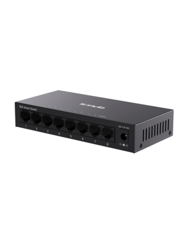 Switch 8 porturi RJ45 Gigabit, Management - TENDA TND-TEG2208D
