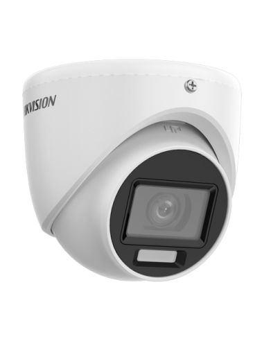 Camera AnalogHD Dual light 8.0MP, lentila 2.8mm, IR 30m, WL 20m  - HIKVISION DS-2CE76U0T-LMF-2.8mm