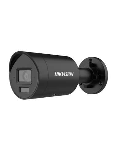 Camera IP 4MP, AcuSense, lentila 2.8mm, IR 40m, WL 40m, 2xMic, Neagra - HIKVISION DS-2CD2043G2-LI2U-2.8mm-BLACK