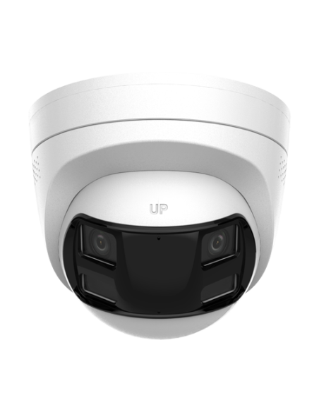 Camera IP Dual lens 6MP, 2 x lentila 2.8mm 180Â°, IR & WL 30m ColorVu, Audio+Stroboscop - HIKVISION DS-2CD1367G2HP-LIUF-SL-2.8mm