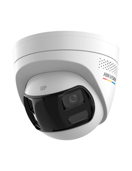 Camera IP Dual lens 6MP, 2 x lentila 2.8mm 180Â°, IR & WL 30m ColorVu, Audio+Stroboscop - HIKVISION DS-2CD1367G2HP-LIUF-SL-2.8mm