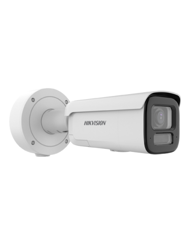 Camera IP 6MP, lentila VF 2.8-12mm, IR 60m, WL 60m ColorVu3, Audio, Alarma Audio+Strobo, IK10 - HIKVISION DS-2CD2667G3-LIZS2UY