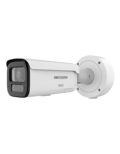 Camera IP 6MP, lentila VF 2.8-12mm, IR 60m, WL 60m ColorVu3, Audio, Alarma Audio+Strobo, IK10 - HIKVISION DS-2CD2667G3-LIZS2UY