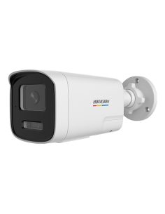 Camera IP, 4MP, lentila 4mm, IR 50m, WL 50m ColorVu, Audio, Alarma audio+Strobo - HIKVISION DS-2CD1T47G2H-LIUF-SL-4mm