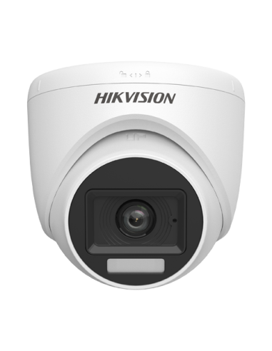 Camera analog 4K, lentila 2.8mm, IR 20m, WL 20m, TVI/AHD/CVI/CVBS - HIKVISION DS-2CE76U0T-LPF-2.8mm