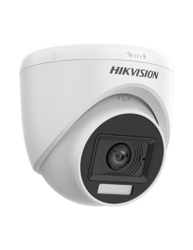 Camera analog 4K, lentila 2.8mm, IR 20m, WL 20m, TVI/AHD/CVI/CVBS - HIKVISION DS-2CE76U0T-LPF-2.8mm