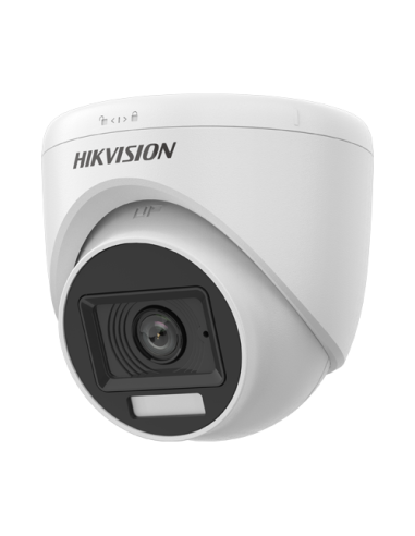 Camera analog 4K, lentila 2.8mm, IR 20m, WL 20m, TVI/AHD/CVI/CVBS - HIKVISION DS-2CE76U0T-LPF-2.8mm