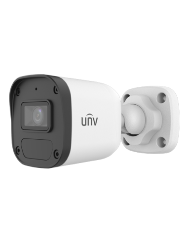 Camera IP 4MP, lentila 2.8mm, Smart IR 30m, Mic, PoE, IP67- UNV IPC2124LB-AF28-ECO