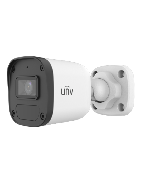 Camera IP 4MP, lentila 2.8mm, Smart IR 30m, Mic, PoE, IP67- UNV IPC2124LB-AF28-ECO