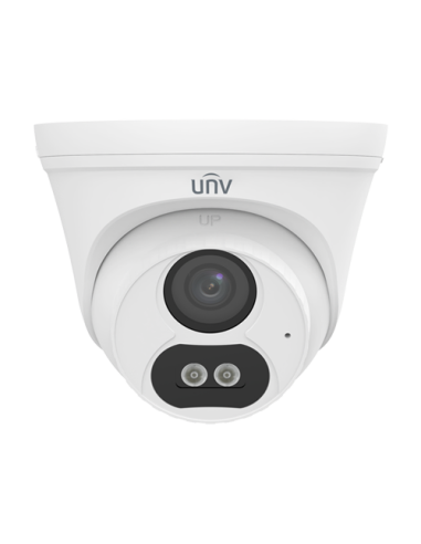 Camera IP ColorHunter 4MP, lentila 2.8mm, IR 30m, WL 15m, Mic, PoE, IP67 - UNV IPC3614LB-AF28-DL-ECO