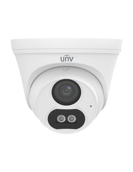 Camera IP ColorHunter 4MP, lentila 2.8mm, IR 30m, WL 15m, Mic, PoE, IP67 - UNV IPC3614LB-AF28-DL-ECO
