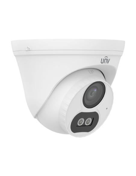 Camera IP ColorHunter 4MP, lentila 2.8mm, IR 30m, WL 15m, Mic, PoE, IP67 - UNV IPC3614LB-AF28-DL-ECO