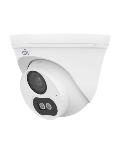 Camera IP ColorHunter 4MP, lentila 2.8mm, IR 30m, WL 15m, Mic, PoE, IP67 - UNV IPC3614LB-AF28-DL-ECO
