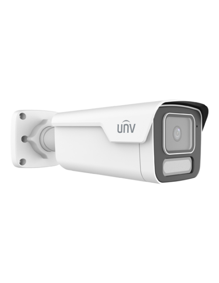 Camera IP Wise-ISP ColorHunter, 4MP, lentila 4mm, WL 40m, Mic, Alarm, PoE, Color 24/7, IK10 - UNV IPC2B14SE-ADF40K-WP-I1
