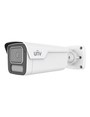 Camera IP Wise-ISP ColorHunter, 4MP, lentila 4mm, WL 40m, Mic, Alarm, PoE, Color 24/7, IK10 - UNV IPC2B14SE-ADF40K-WP-I1