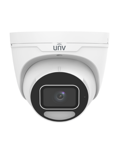 Camera IP Wise-ISP ColorHunter, 4MP, lentila 2.8mm, WL 30m, Mic, Alarm, PoE, Color 24/7, IK10 - UNV IPC3634SE-ADF28K-WP-I1