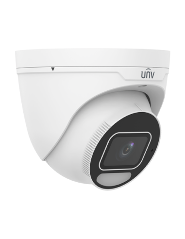 Camera IP Wise-ISP ColorHunter, 4MP, lentila 2.8mm, WL 30m, Mic, Alarm, PoE, Color 24/7, IK10 - UNV IPC3634SE-ADF28K-WP-I1