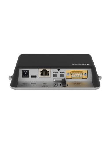 Kit LtAP mini, LTE, GPS, Wi-Fi, 2.4 GHz 300Mbps, PoE-IN af/at, IP54 - MikroTik RB912R-2nD-LTm&EC200A-EU