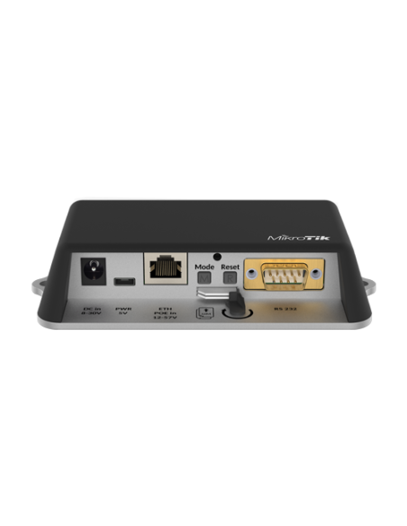 Kit LtAP mini, LTE, GPS, Wi-Fi, 2.4 GHz 300Mbps, PoE-IN af/at, IP54 - MikroTik RB912R-2nD-LTm&EC200A-EU