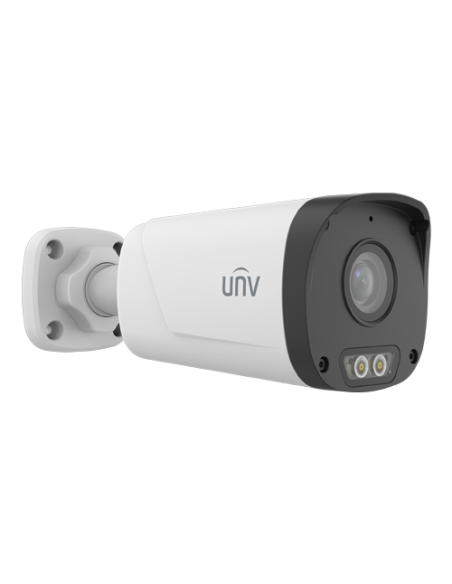 Camera IP 4MP, Dual Light, lentila 4mm, IR 30m, WL 15m, Mic, PoE, IP67 - UNV IPC2314LB-AF40-DL-ECO