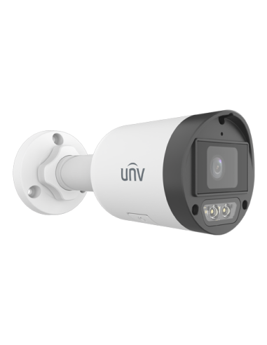 Camera IP 4MP, Dual Light, lentila 2.8mm, IR 30m, WL 30m, Mic, SDCard, PoE, IP67 - UNV IPC2124LB-AF28K-DL2