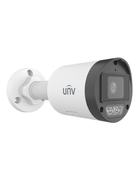 Camera IP 4MP, Dual Light, lentila 2.8mm, IR 30m, WL 30m, Mic, SDCard, PoE, IP67 - UNV IPC2124LB-AF28K-DL2