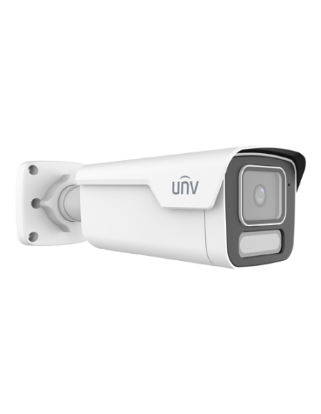 Camera IP Wise-ISP ColorHunter, 8MP, lentila 2.8mm, WL 40m, Alarma, Mic, PoE, Color 24/7, IK10 - UNV IPC2B18SE-ADF28K-WP-I1