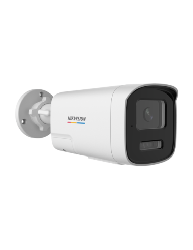 Camera IP, 4MP, lentila 4mm, IR 50m, WL 50m ColorVu3, Audio, Alarma audio+strobo - HIKVISION DS-2CD1T47G3H-LIUF-SL-4mm