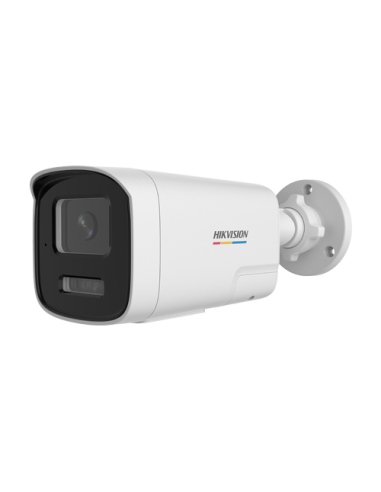 Camera IP, 4MP, lentila 4mm, IR 50m, WL 50m ColorVu3, Audio, Alarma audio+strobo - HIKVISION DS-2CD1T47G3H-LIUF-SL-4mm