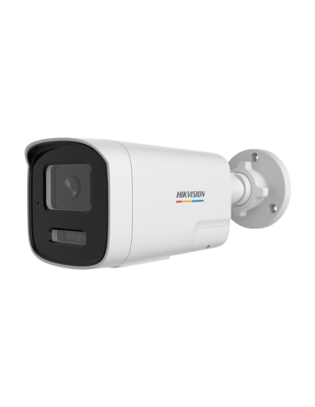 Camera IP, 4MP, lentila 4mm, IR 50m, WL 50m ColorVu3, Audio, Alarma audio+strobo - HIKVISION DS-2CD1T47G3H-LIUF-SL-4mm