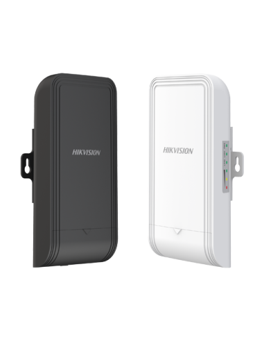 Set Bridge wireless 2.4GHz, 300Mbps, 500 m, 7dBi, PoE IN/OUT, Management - HIKVISION DS-3WF500T-EI-2N-P