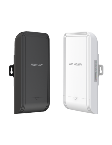 Set Bridge wireless 2.4GHz, 300Mbps, 500 m, 7dBi, PoE IN/OUT, Management - HIKVISION DS-3WF500T-EI-2N-P