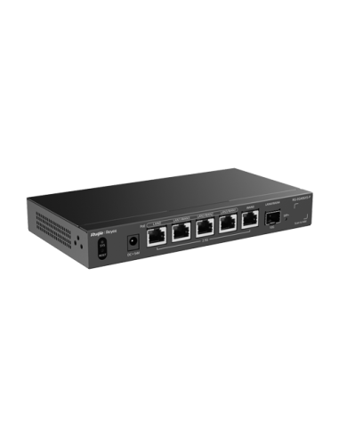 Router 5 x RJ45 2.5G (4 x PoE+), 1 x SFP+ 10G, Multi-WAN, Cloud Management - Ruijie Reyee RG-EG406XS-P