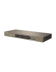 Switch 24 x RJ45 1G, 2 x combo SFP 1G - IP-COM G1024F