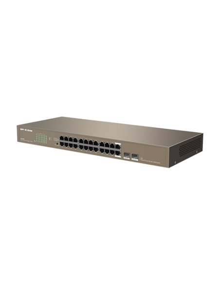Switch 24 x RJ45 1G, 2 x combo SFP 1G - IP-COM G1024F