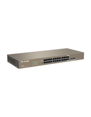 Switch 24 x RJ45 1G, 2 x combo SFP 1G - IP-COM G1024F