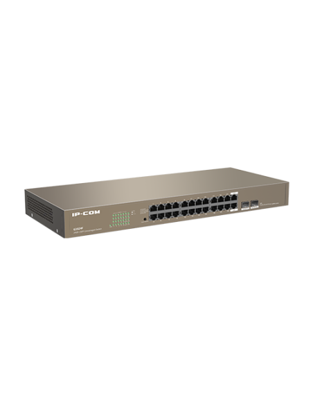 Switch 24 x RJ45 1G, 2 x combo SFP 1G - IP-COM G1024F