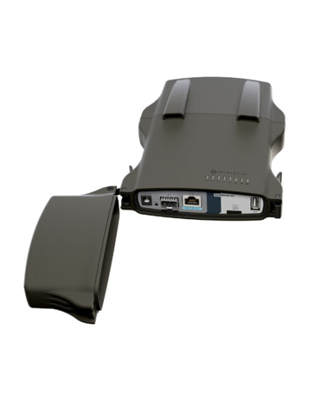 Access Point exterior, Wi-Fi 6, AX3000 Dual-Band, 1 x SFP 2.5G, 1 x RJ45 1G, IP66 - Mikrotik L23UGSR-5HaxD2HaxD-NM