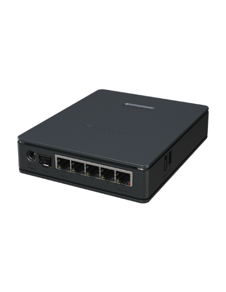 Router hAP ax S, Wi-Fi 6, Dual-Band, AX3000, 5.5/6.5 dBi, 5 x RJ45 1G, PoE In/Out pasiv - MikroTik E62iUGS-2axD5axT