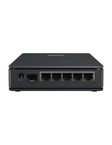 Router hAP ax S, Wi-Fi 6, Dual-Band, AX3000, 5.5/6.5 dBi, 5 x RJ45 1G, PoE In/Out pasiv - MikroTik E62iUGS-2axD5axT