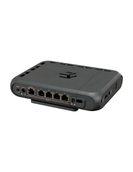 Router hAP beÂ³, Wi-Fi 7, Triple-Band, 5 x RJ45 2.5G, IoT, Bluetooth, PoE-In af/at - MikroTik MA53UG+HbeH