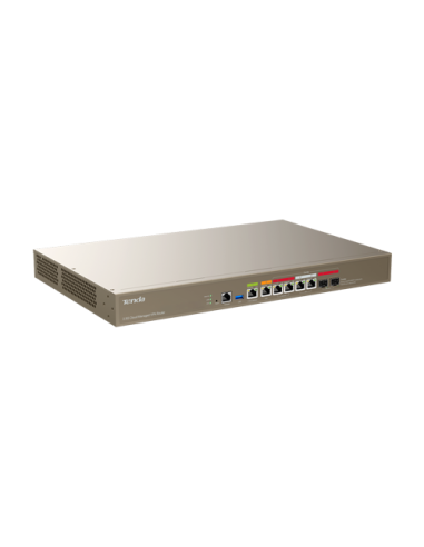 Router 1 x RJ45 2.5G, 3 x RJ45 1G, 2 x combo RJ45/SFP 1G, Multi-WAN, Cloud Management - TENDA TND-G300-F