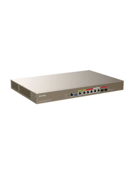 Router 1 x RJ45 2.5G, 3 x RJ45 1G, 2 x combo RJ45/SFP 1G, Multi-WAN, Cloud Management - TENDA TND-G300-F