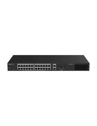 Switch L2, 24 x RJ45 1G PoE+, 2 x RJ45 1G, 2 x SFP 1G, Cloud Management - Ruijie Reyee RG-ES228GS-LP