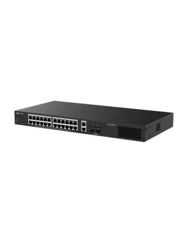 Switch L2, 24 x RJ45 1G PoE+, 2 x RJ45 1G, 2 x SFP 1G, Cloud Management - Ruijie Reyee RG-ES228GS-LP