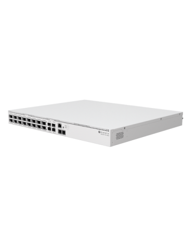 Switch L3, 4 x SF28 25G, 16 x QSFP28 100G, 2 x RJ45 10G - MikroTik CRS520-4XS-16XQ-RM